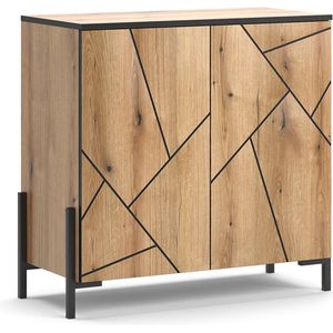 Vicco Hatto Sideboard – 84 x 80.1 cm Eiken