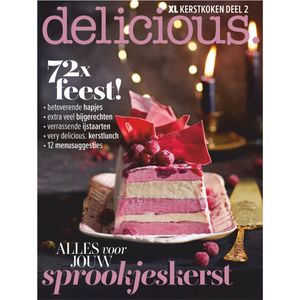 delicious. editie 12 - 2023 - very delicious. kerstlunch - betoverende hapjes - 12 menusuggesties