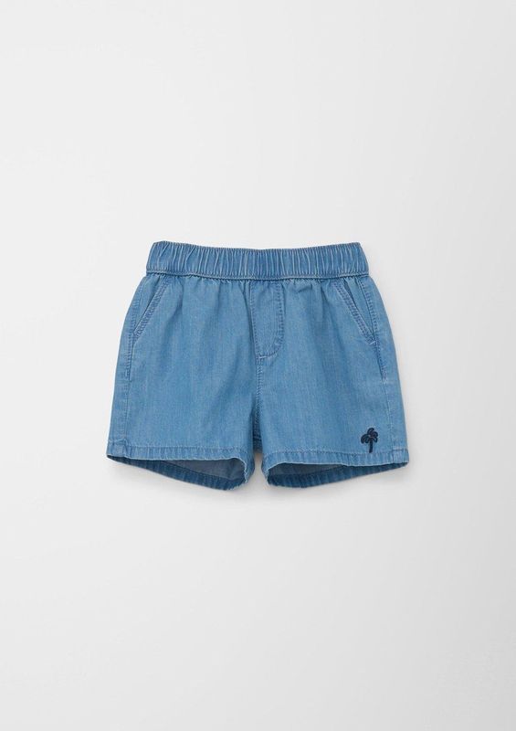 s.Oliver Junior jeansshort voor jongens, Blauw 54y2, 62