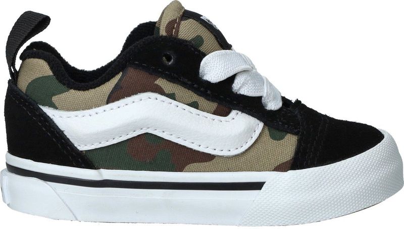 Vans - Knu Skool - Skateschoenen - Zwart - Bruin - Wit