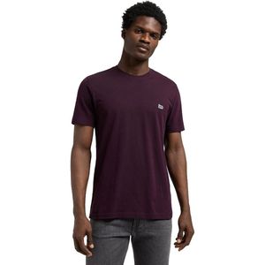 Lee Patch Logo T-shirt Met Korte Mouwen Paars L Man