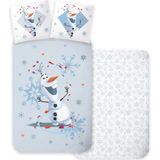 Frozen - Dekbedovertrek - 100 x 135 cm - Katoen - 40 x 60 cm