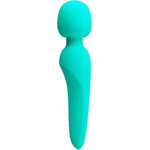 Pretty Love - Meredith - Wand Vibrator - 12 Standen - Waterproof - Turquoise