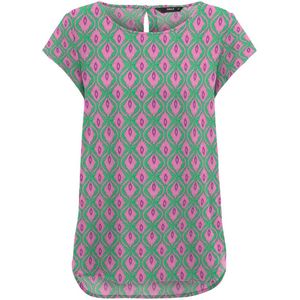 ONLY ONLNOVA LIFE VIS TOP AOP Dames Top - Maat 34