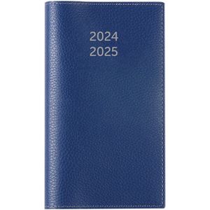 Brepols agenda 2024-2025 - LERAREN-PROF - CALPE prof - Weekoverzicht - Blauw - 9 x 16 cm
