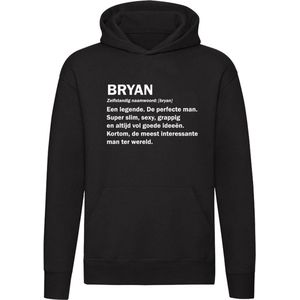 Bryan Woordenboek Grappige Hoodie - verjaardag - jarig - slim - grappig - cadeau - unisex - trui - sweater - capuchon