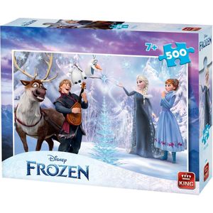 Disney 500 Stukjes Puzzel Frozen - King - 48 x 34 cm