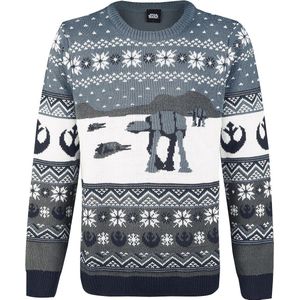 Star Wars AT-AT Heren Christmas jumper - meerkleurig - S
