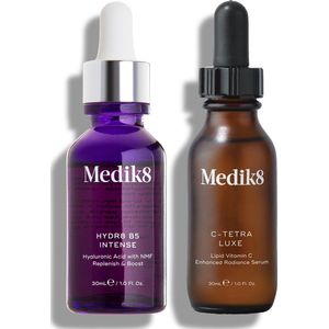 Medik8 Morning Glow Up - Hydr8 B5 Intense + C-Tetra Luxe - Voor droge huid