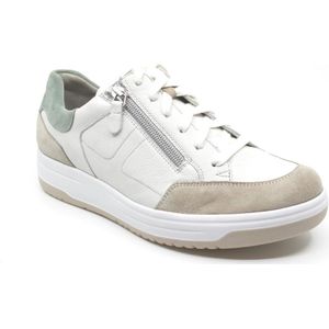 Durea, 6281 688 0423, Beige wit combi sneaker wijdte K