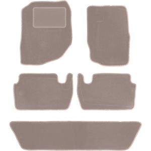 Beige velours vloermatten voor: Dodge Durango II SUV (2002-2010)