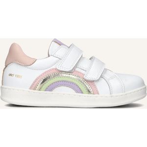 Clic! 20613 Sneakers Meisjes - Leren Sneaker - Wit - Maat 31