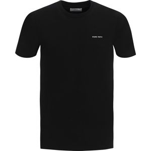 Purewhite - Heren Regular fit T-shirts Crewneck SS - Black - Maat XL