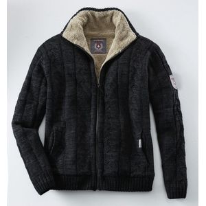 Terratrend Gebreide Noorse Trui 60451 - zwart - XL