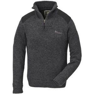 Pinewood Hurricane Sweater - Women - Dark Grey Melange
