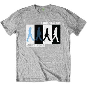 The Beatles - Abbey Road Colours Crossing Kinder T-shirt - Kids tm 10 jaar - Grijs
