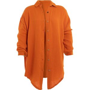 Knit Factory Yuki Blouse - Orange - 36/44