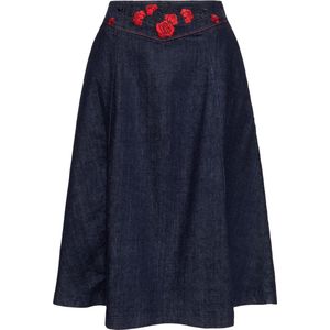 Queen Kerosin Western Swingrock QKI27009 Denim-3XL