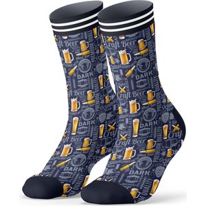 Sock My Feet - Sock My Craft Beer - Huissokken - Grappige Sokken - Maat 39-42