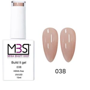 Biab gel/Build It gel HEMA-Free 15ml. (038) - Biab - Builder Gel - Biab nagellak - build it gel