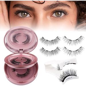 Equivera Magnetische Wimpers - Magnetische Wimpers - Magnetische Wimpers met Applicator - Herbruikbare Magnetische Wimpers - Nep Wimpers - Nep Wimpers Set - Fake Magnetic Lashes - Wimper Extension - Fake Lashes Set