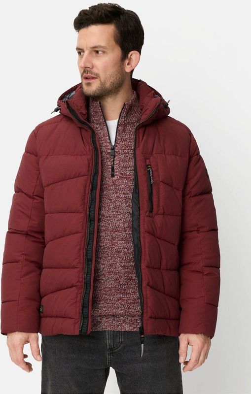 camel active - Blouson - Amber Red - Met Afneembare Capuchon