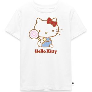 Hello Kitty Met Een Lollipop Premium T Shirt Kinderen