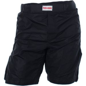 Nihon Kickboks/MMA Shorts | Zwart met Witte rand (Maat: XS)