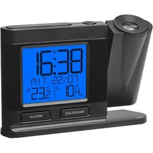 Wekkerradio met Projectie - Digitale Wekker - Digitale Klok - met Externe Zender