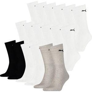 SOKKEN 18 paar Puma sokken Cush Crew sportsokken tennissokken unisex