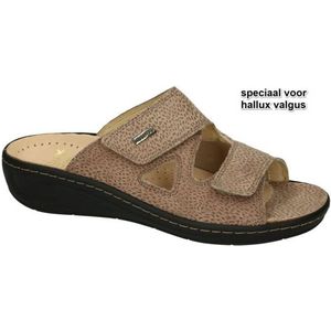 Fidelio Hallux -Dames - taupe - slippers & muiltjes - maat 39