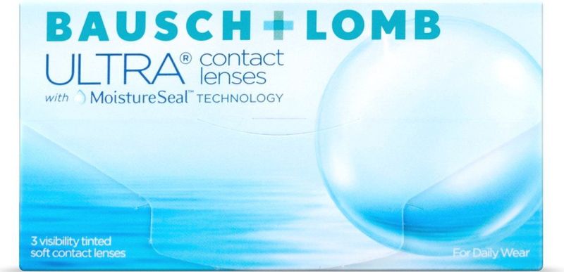 Bausch + Lomb - Ultra - Maandlenzen - 3 Lenzen - Samfilcon A