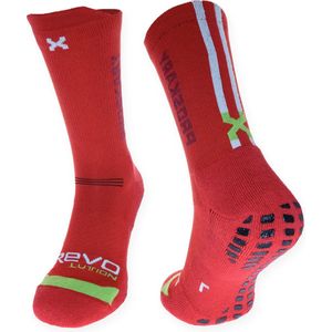 Gripsokken Voetbal Rood - Maat 35/40 - Proskary