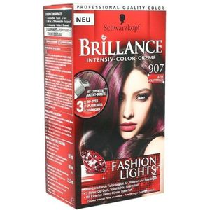 Schwarzkopf - Coloration Brillance ULTRA VIOLETT BRAUN 907
