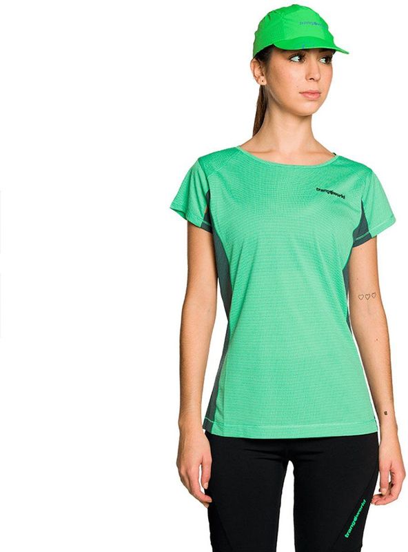 Trangoworld - Ruente - T-shirt - Groen - Korte Mouwen