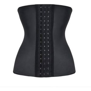 Waist Trainer Latex Corset M Zwart Latex Body Shaper Mannen Vrouwen - Zweetband Buik Korset Fitness - Shapewear The Divine Label®