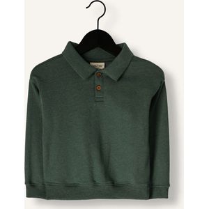 MR. LOUTRE Ivar Truien & Vesten Jongens - Sweater - Hoodie - Vest- Donkergroen - Maat 80