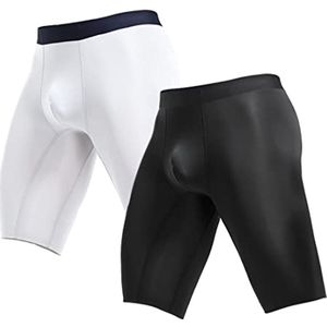 Comfortabele Sneldrogende Boxershorts voor Heren - IJszijde, Lange Pijpen