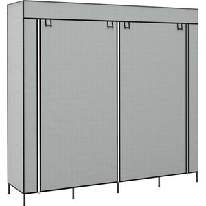 HOMCOM Stoffschrank mit Reißverschlusstüren 850-286V00