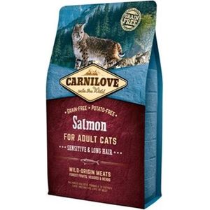 Carnilove salmon sensitive / long hair - 2 kg - 1 stuks