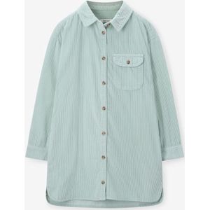 Sissy-Boy - Corduroy Jurk - Lichtgroen - Lange Mouwen - Relaxed Fit