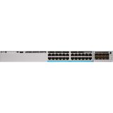 Cisco - Catalyst 9300 - Upoe L3 Switch - Zilver - 24 Poorten