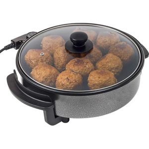DailySupplies® Hotpot Electrisch - Kaasfondue - Chinese Fondueset - Fonduepannen - Zwart met Zilver