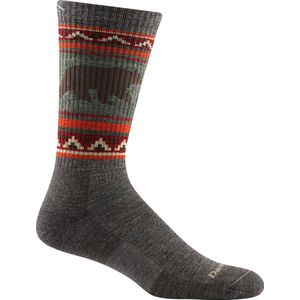 Darn Tough Hike Men - #1980 VanGrizzle - Boot Sock - Midweight - Cushion - Taupe - 46-49.5