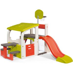 Smoby Fun Center - 284 x 203 x 176 cm - vanaf 2 jaar - Speelhuis