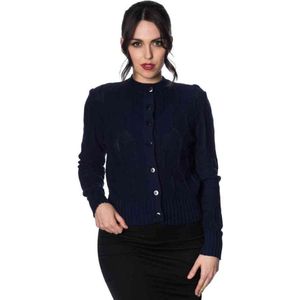 Dancing Days - MIDNIGHT DAZE Cardigan - S - Blauw