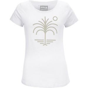 Dames shirt Giga by Killtec - shirt dames - 39349 - wit + print - maat 42