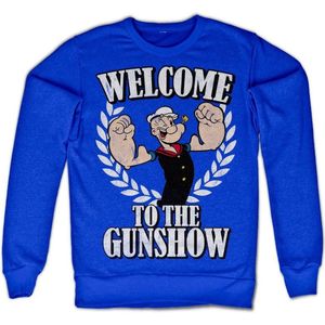 Popeye Welcome To The Gunshow Sweatshirt Blue-M