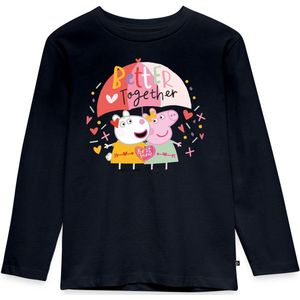 Peppa Pig En Suzy Sheep Better Together Premium T-Shirt Kinderen Met Lange Mouwen