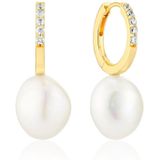 Sif Jakobs - Padua Uno - Oorbellen - Wit